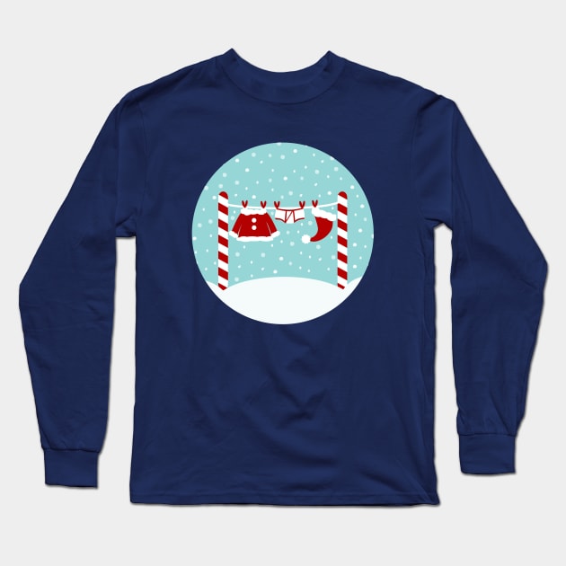 Feliz Navidad Long Sleeve T-Shirt by soniapascual